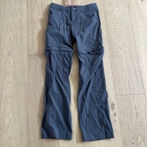 New Patagonia Quandary Convertible Pants-Regular Fit Sz 0.